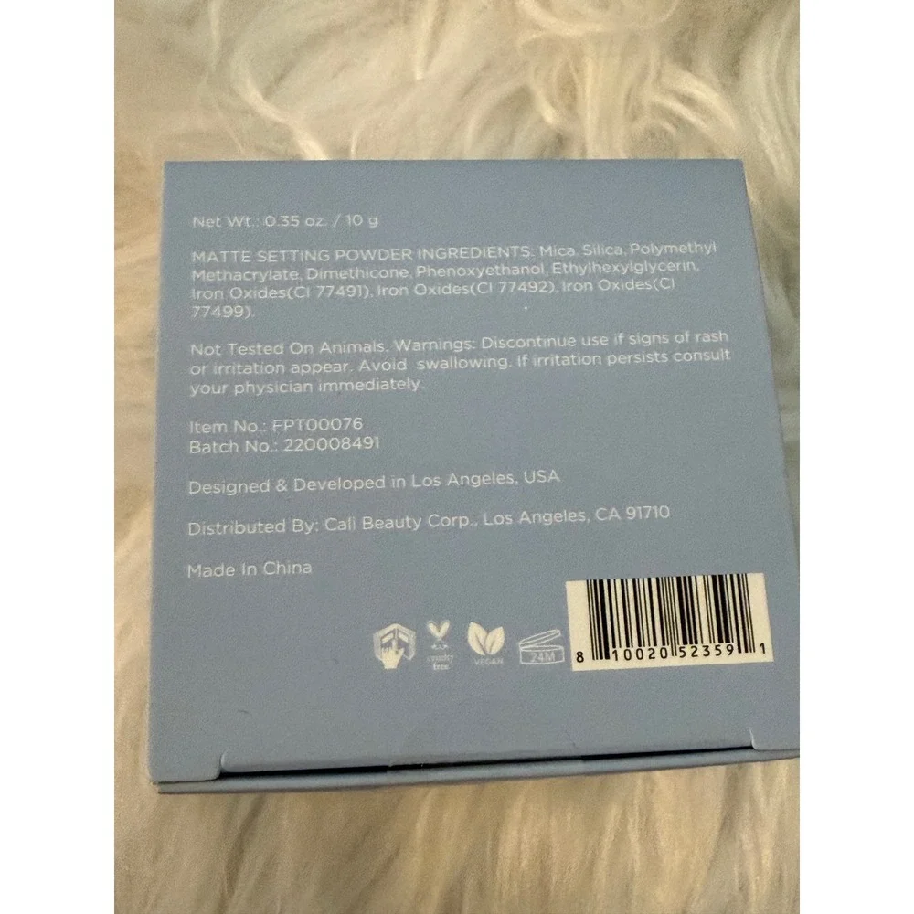 Prolux Cosmetics Matte Setting Powder Bisque FPT00076 2-Pack 0.35oz Each